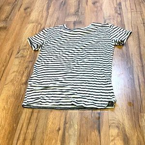 Black and white shirt